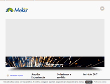 Tablet Screenshot of mecanizadomekur.com